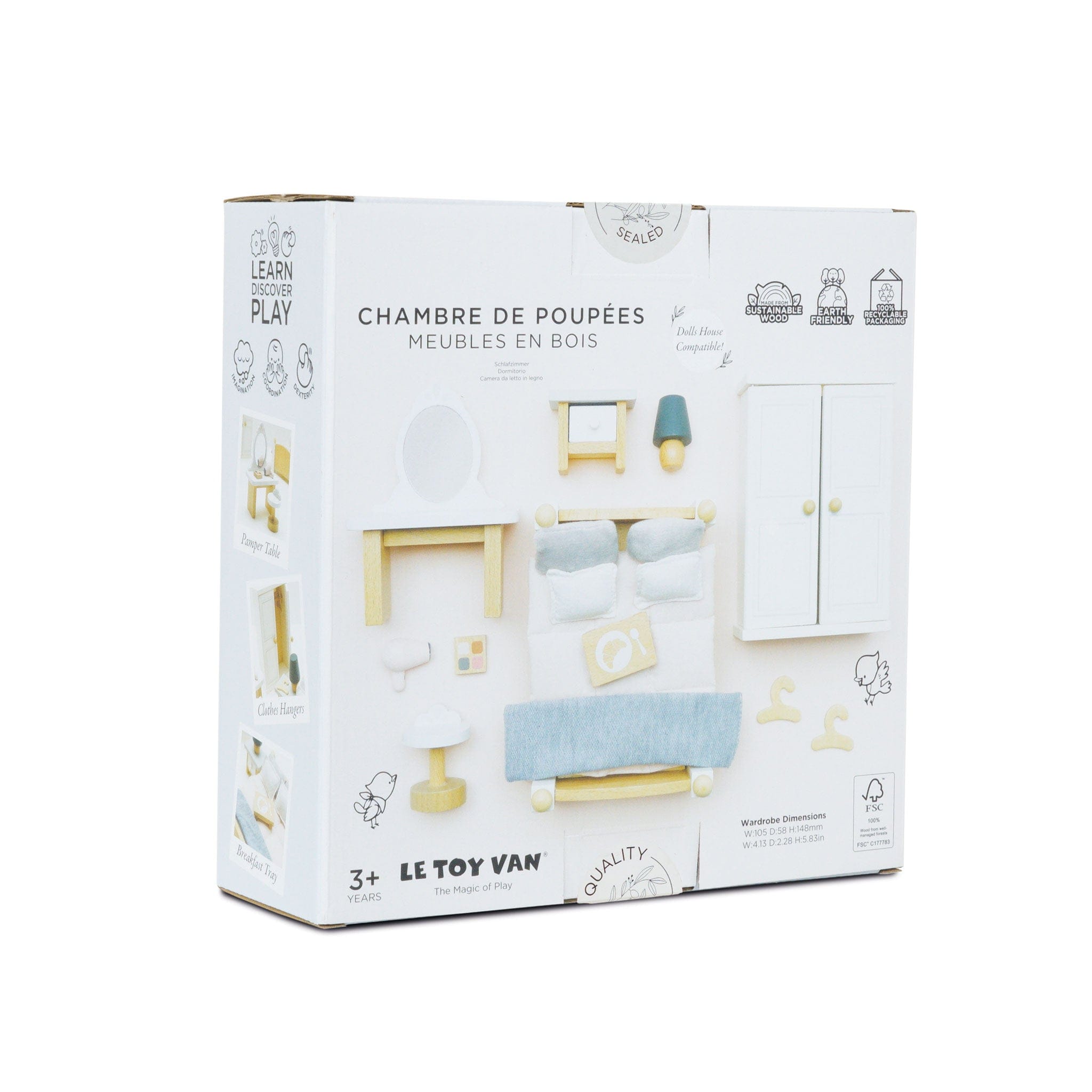 Le Toy Van Toys Master Bedroom Furniture