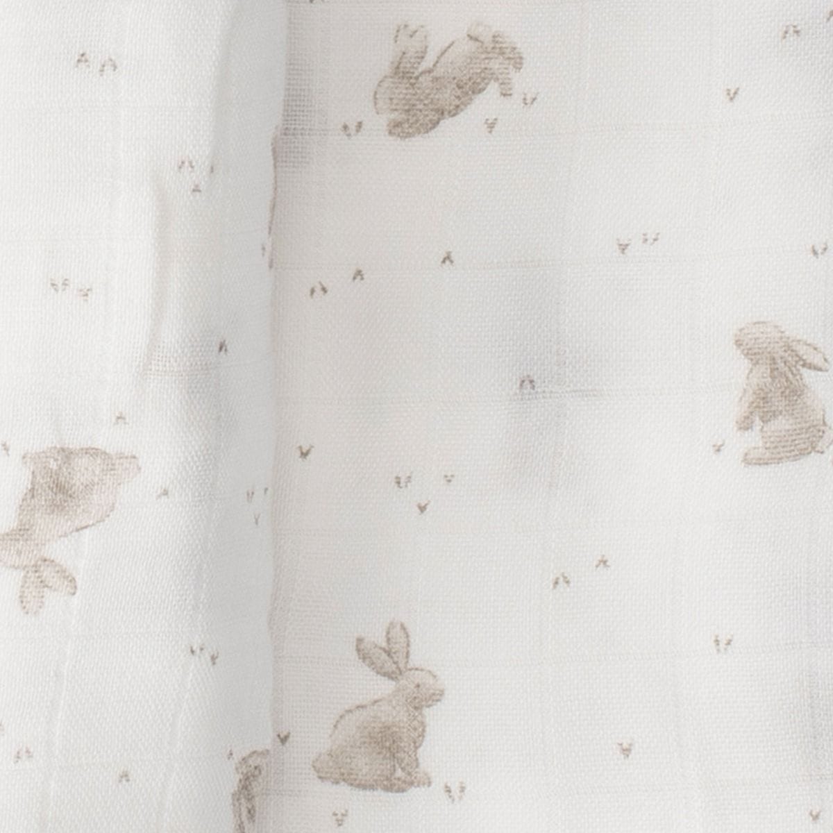 Little Bamboo Baby Accessory Little Bamboo Muslin Wrap 3Pk - Stone Grey