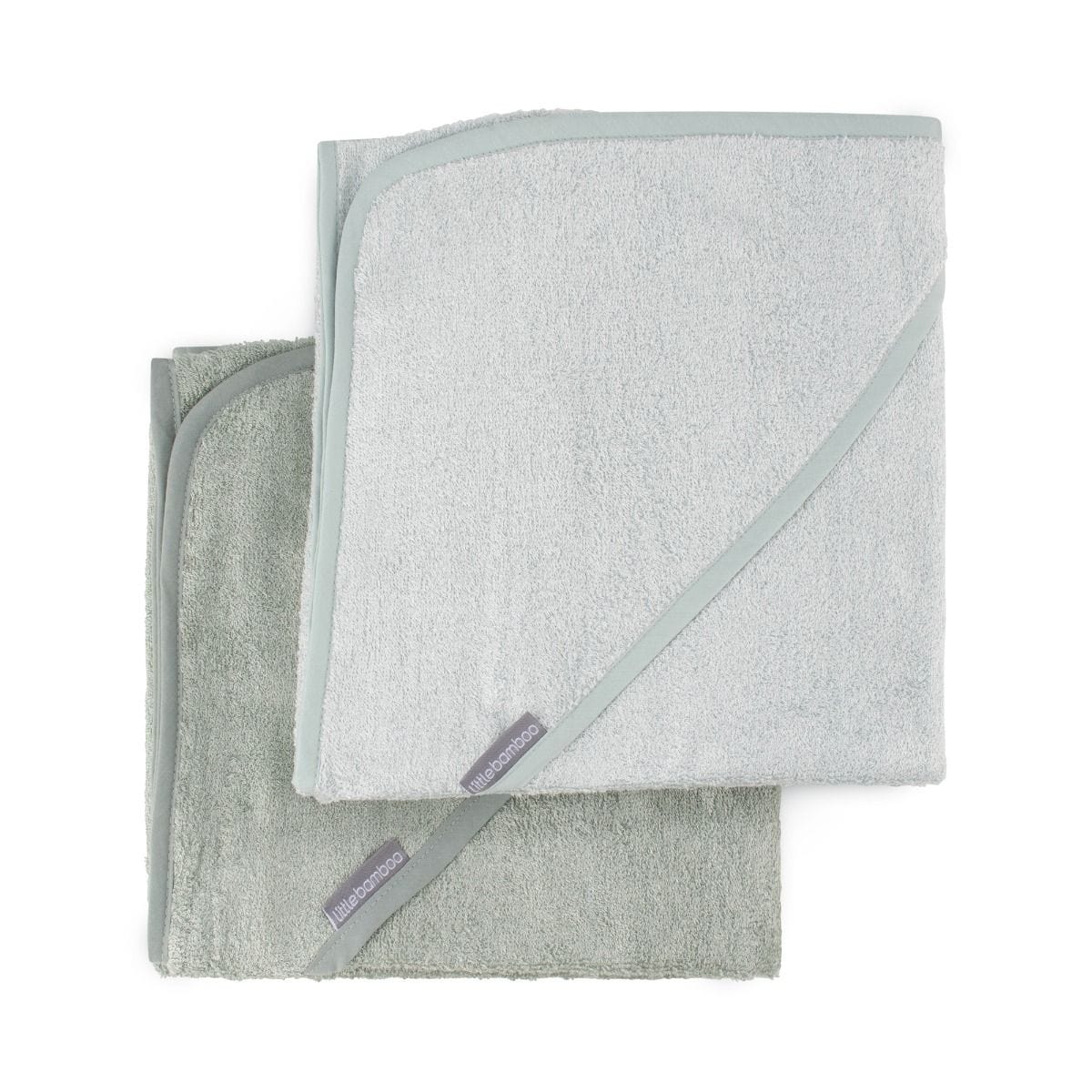 Little Bamboo Bath Little Bamboo Hooded Towel 2pk