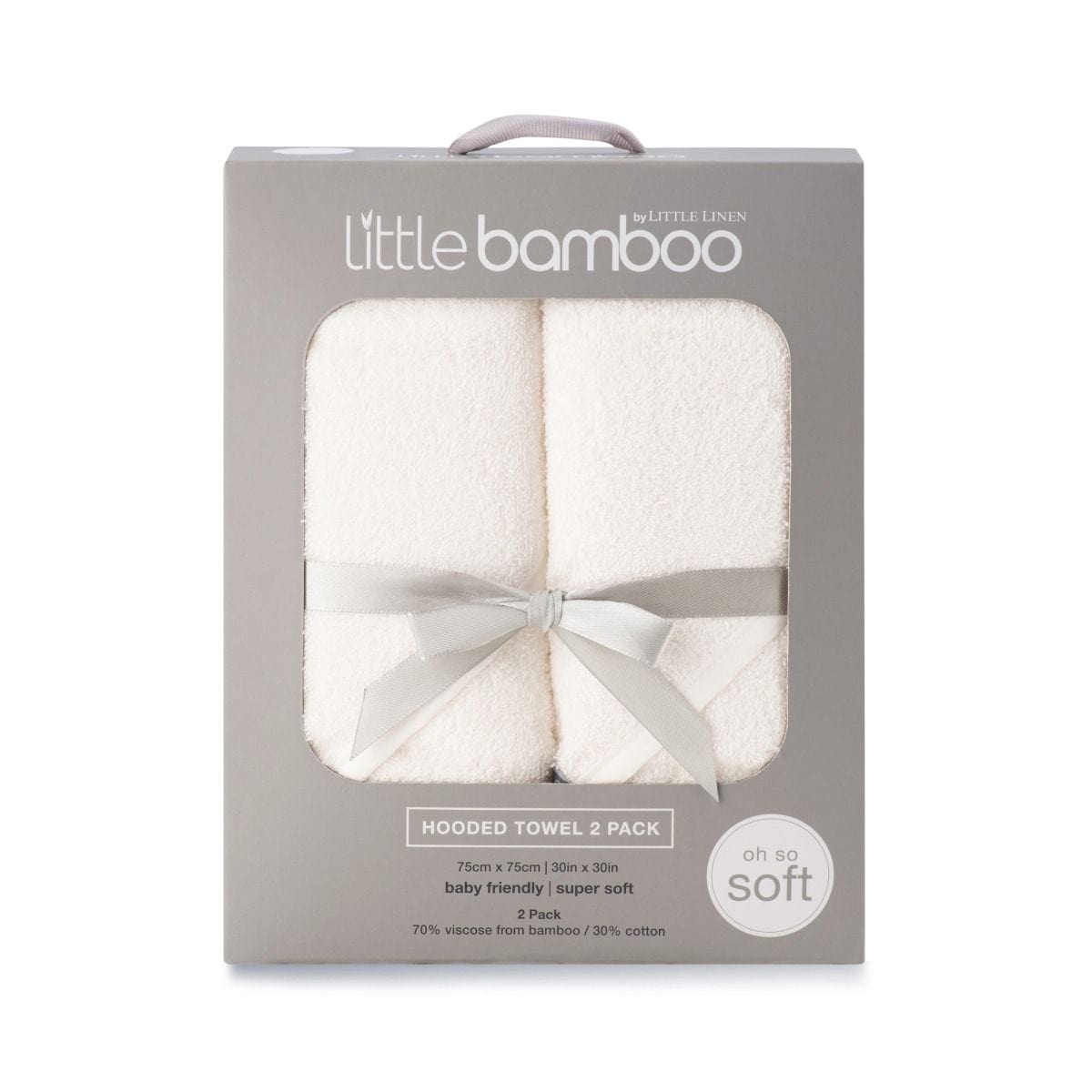 Little Bamboo Bath Little Bamboo Hooded Towel 2pk