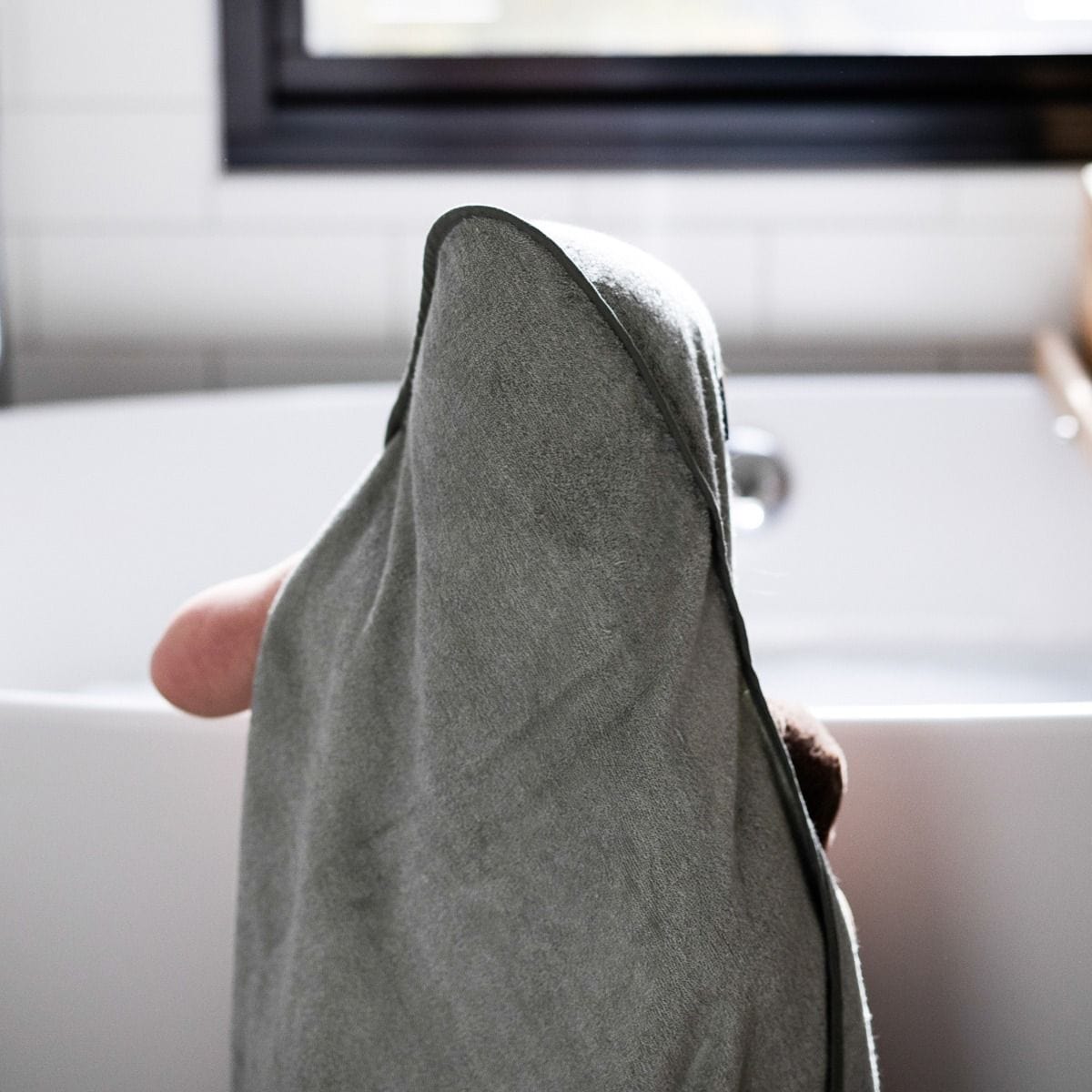 Little Bamboo Bath Little Bamboo Hooded Towel - Bayleaf