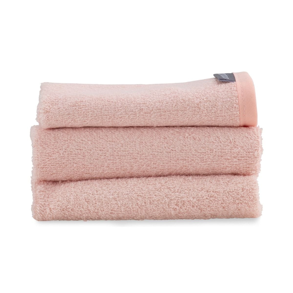 Little Bamboo Bath Little Bamboo Towelling Wash Cloth 3Pk - Dusty Rose