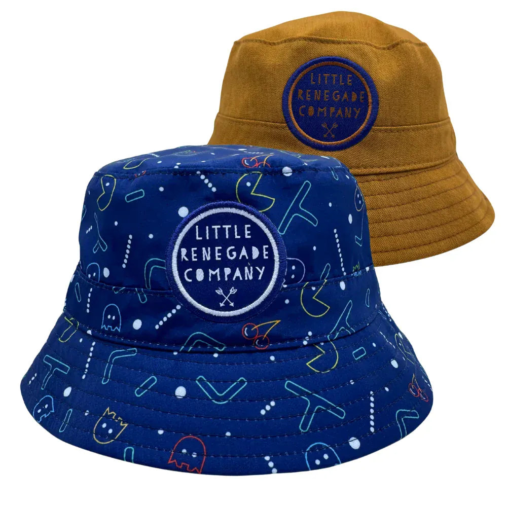 Little Renegade Company Accessories Hats Arcade Reversible Bucket Hat