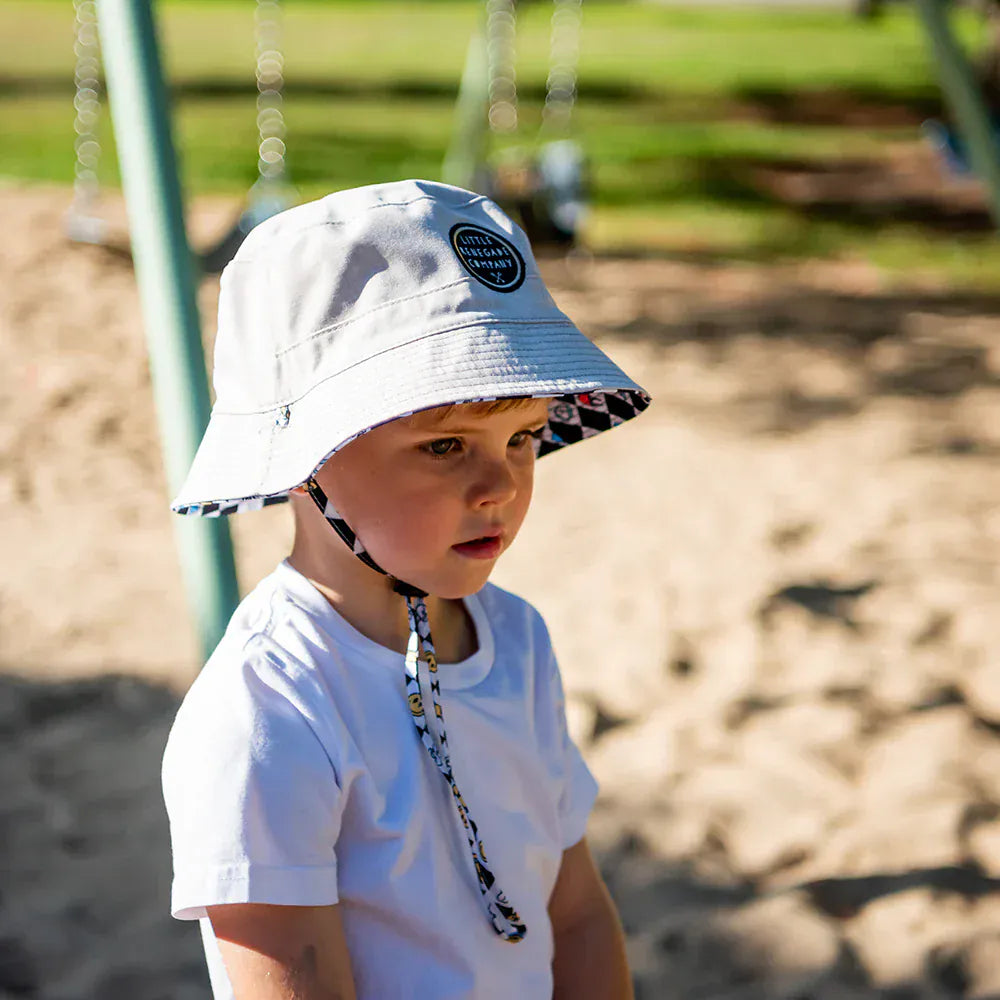 Little Renegade Company Accessories Hats Checkmate Reversible Bucket Hat