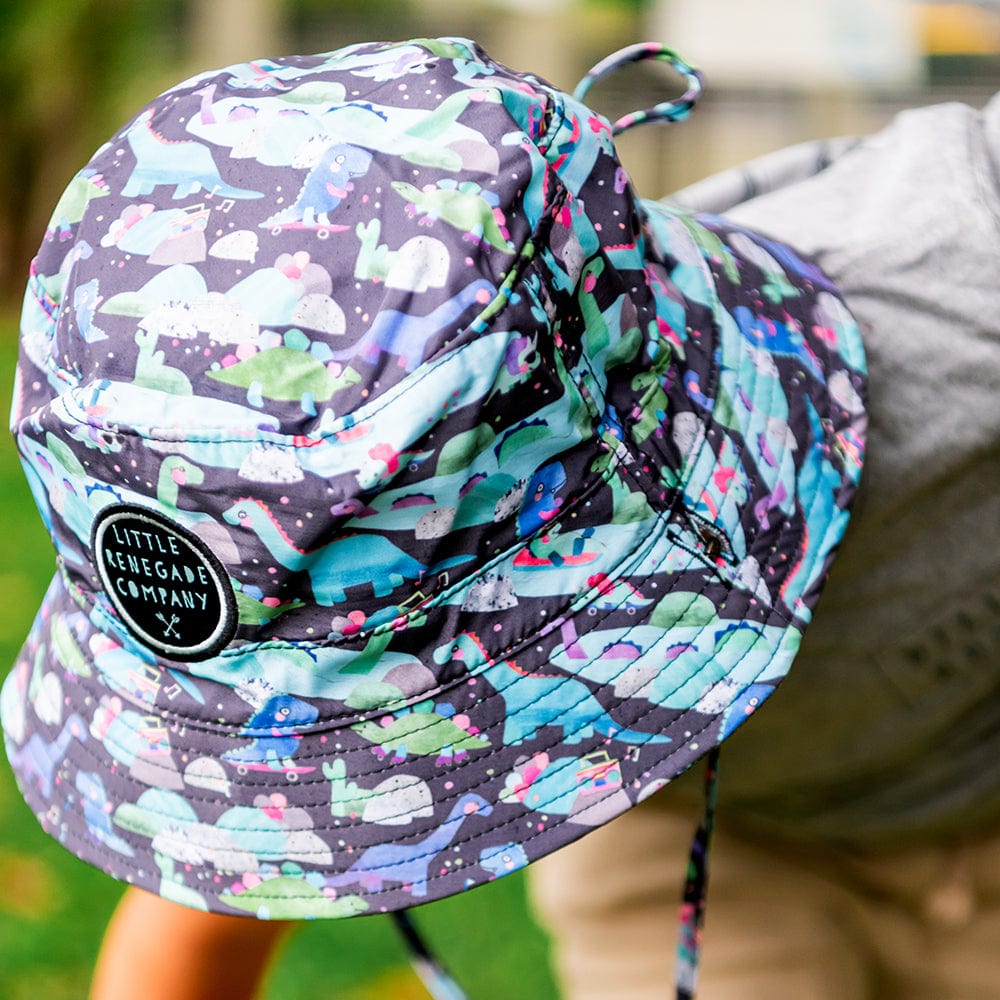 Little Renegade Company Accessories Hats Dino Party Reversible Bucket Hat