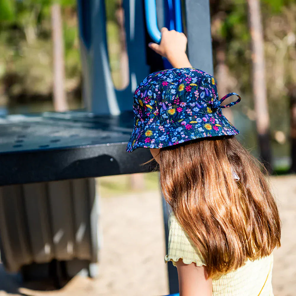 Little Renegade Company Accessories Hats Fleur Reversible Bucket Hat