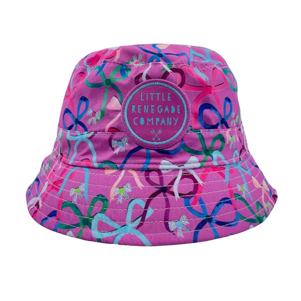 Little Renegade Company Accessories Hats Lovely Bows Reversible Bucket Hat