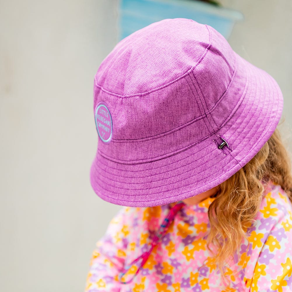 Little Renegade Company Accessories Hats Lovely Bows Reversible Bucket Hat