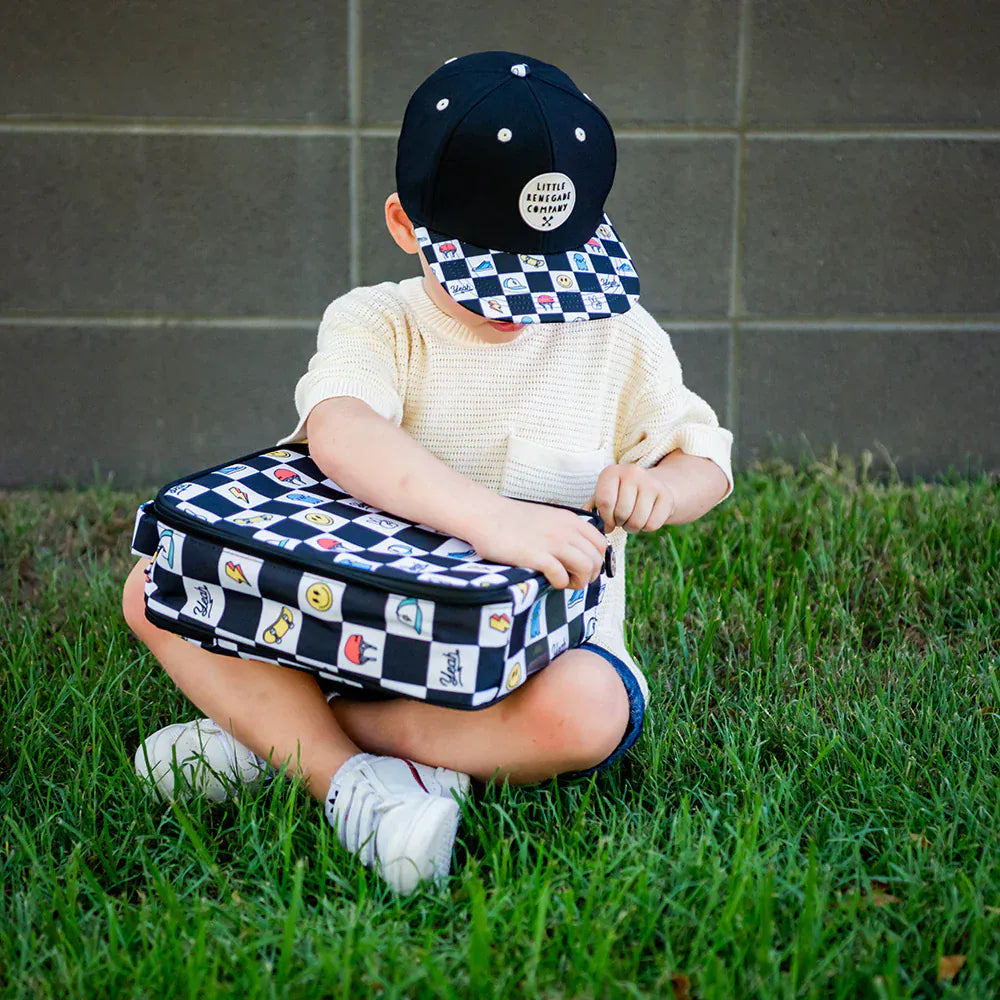 Little Renegade Company Accessory Feeding Checkmate Insulated Lunch Bag