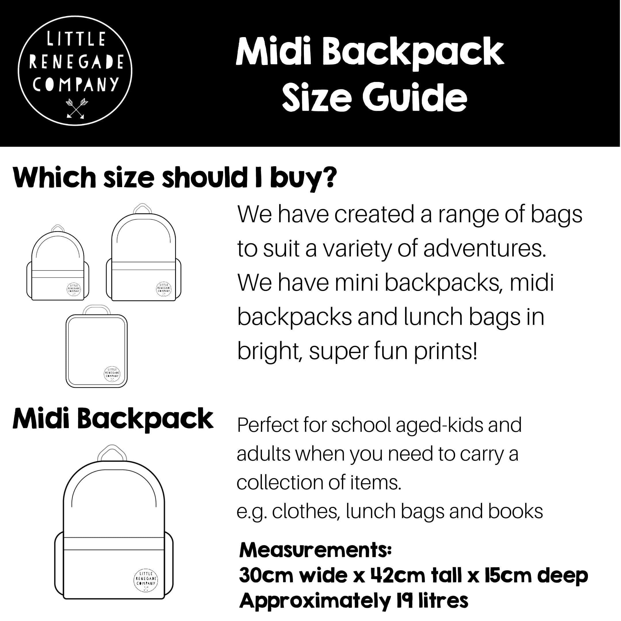 Little Renegade Company Children Accessories Lovely Bows Backpack
