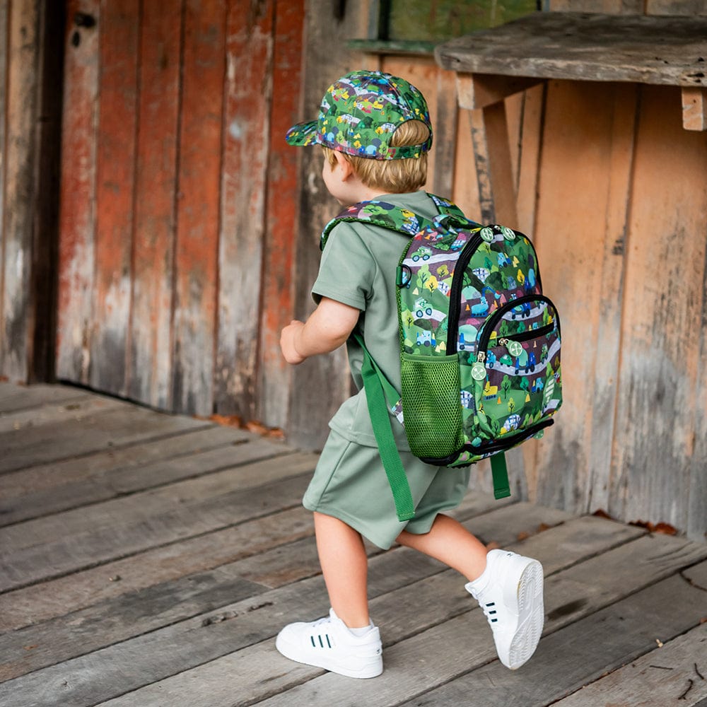 Little Renegade Company Children Accessories Wheels N Roads Backpack