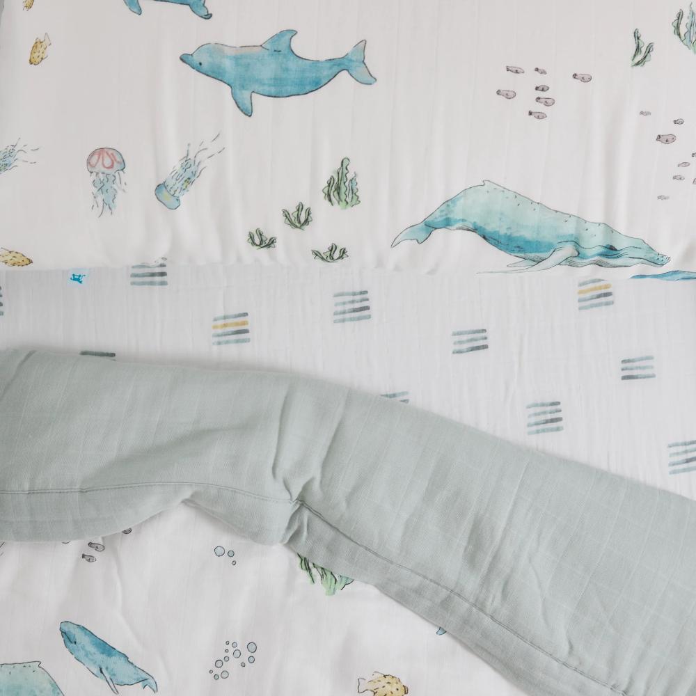 Little Unicorn Linen Little Unicorn Toddler Bedding Set
