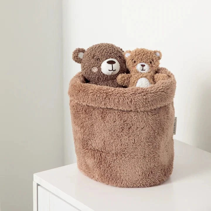 Living Textiles Baby Accessory Sherpa Storage Basket - Small