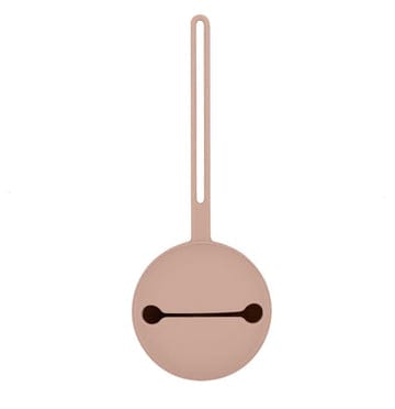 Living Textiles Baby Care Blush Silicone Pacifier Case Holder