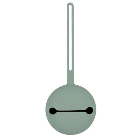 Living Textiles Baby Care Sage Silicone Pacifier Case Holder