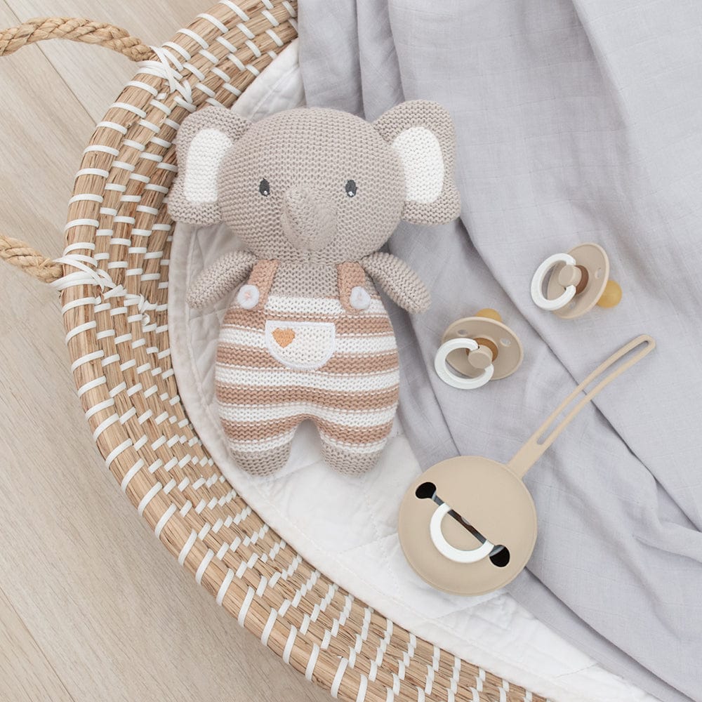 Living Textiles Baby Care Silicone Pacifier Case Holder