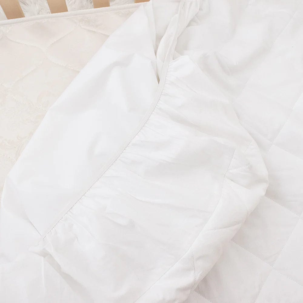 Living Textiles Linen Smart-Dri Mattress Protector - Cot