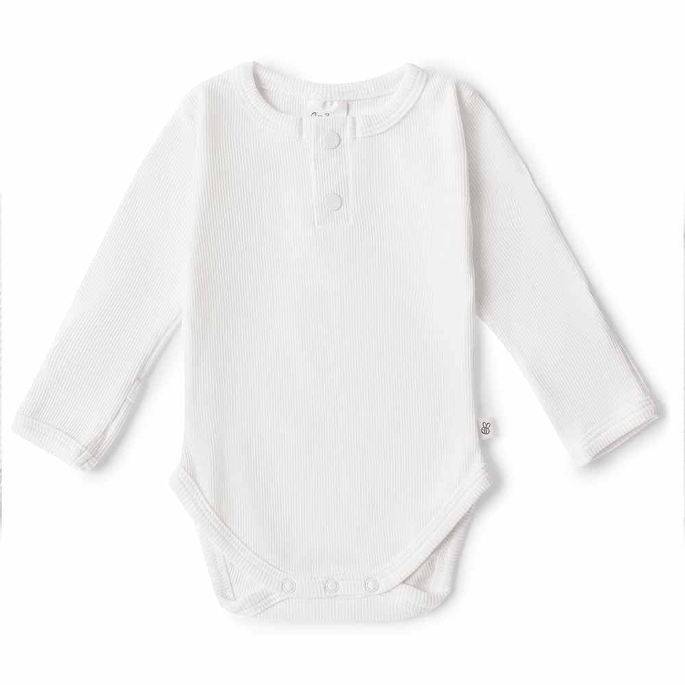 Snuggle Hunny Kids Unisex Onesie Milk Long Sleeve Organic Bodysuit