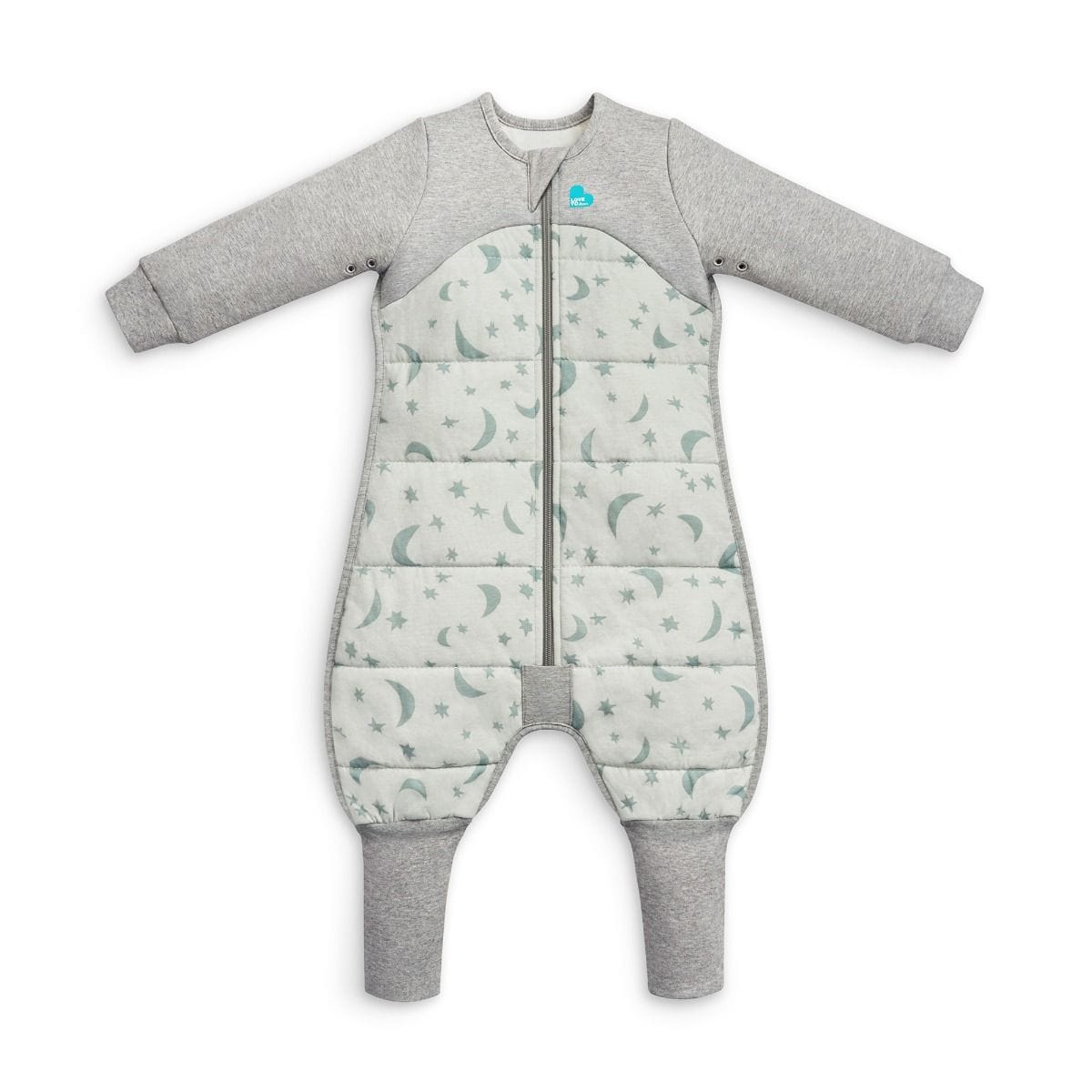 Love To Dream Linen Sleep Suit Warm 2.5 Tog - Moonlight Olive