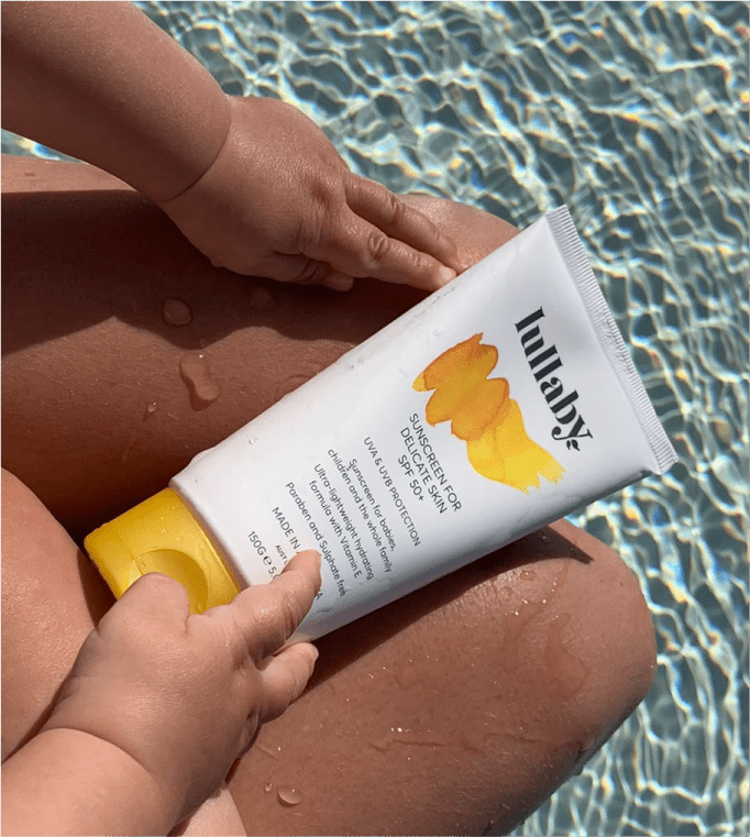 Lullaby skincare Sunscreen for Sensitive Skin SPF50+