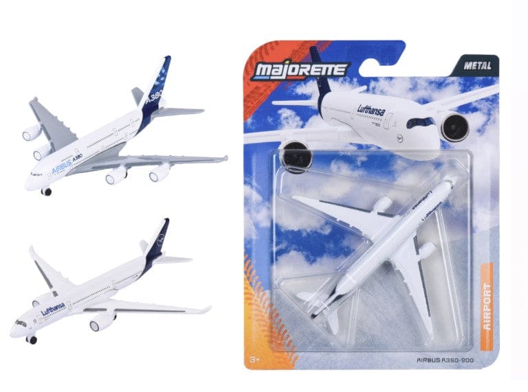 Majorette Toys Airbus 350 Lufthansa Airplane