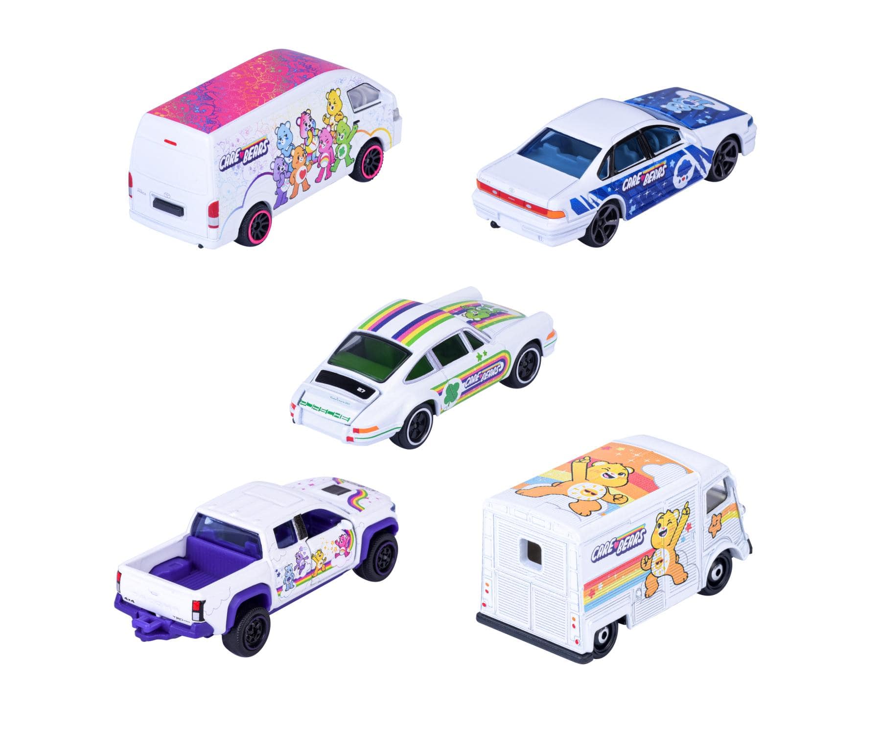 Majorette Toys Care Bear Cars 5 Piece Gift Pack