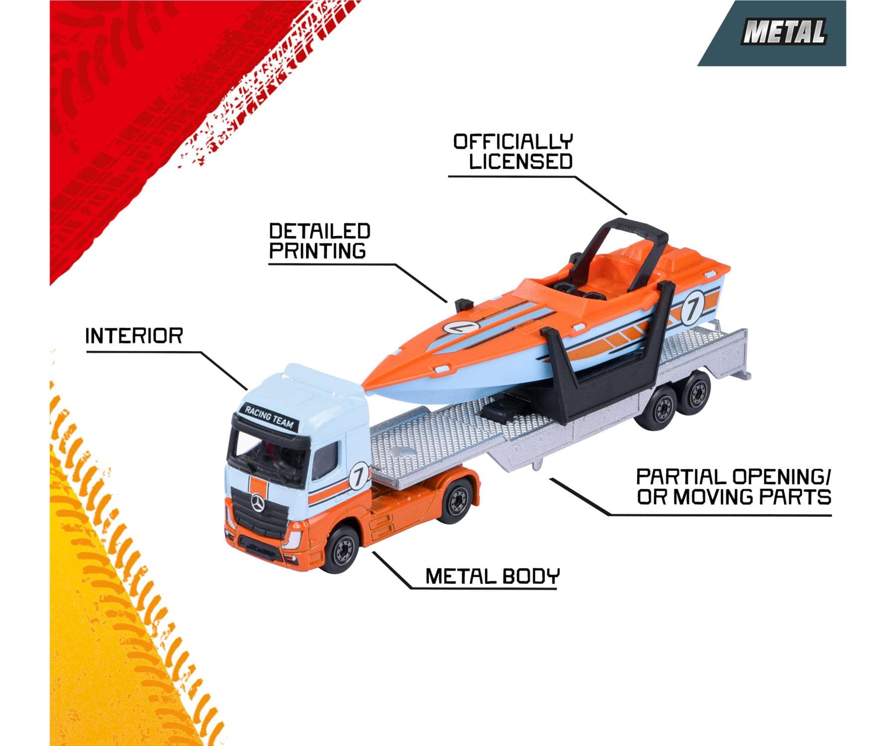 Majorette Toys CIty Transporter 20cm