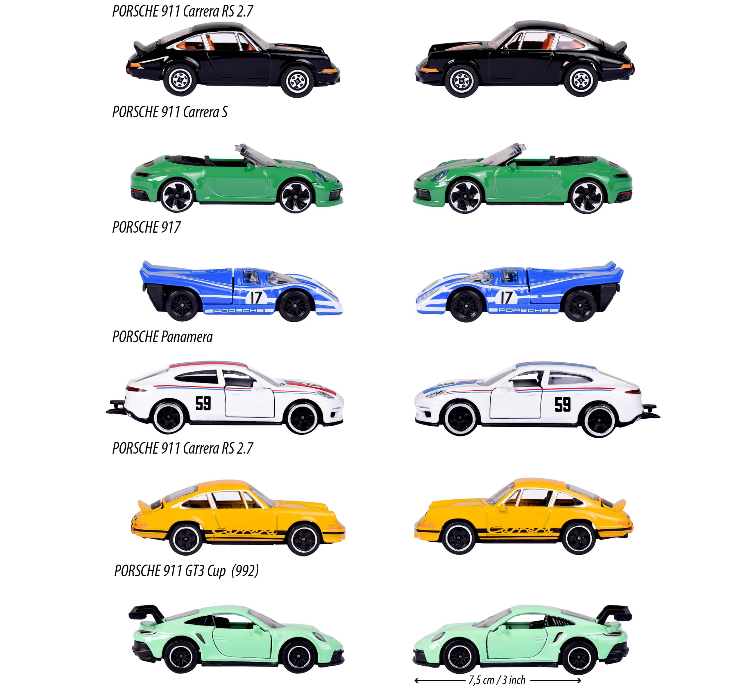 Majorette Toys Porsche Premium Cars (Assorted)