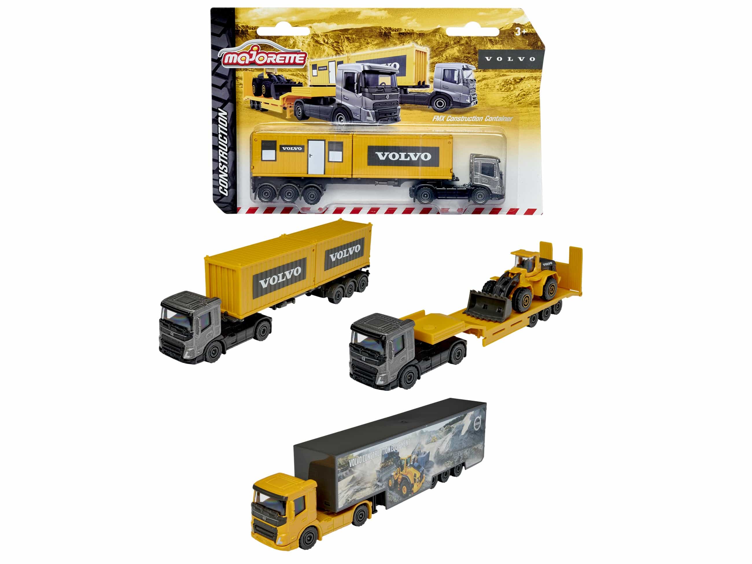 Majorette Toys Volvo Transporters