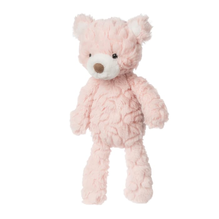 Mary Meyer Blush Putty Bear 28cm soft toy in a cuddly plush design