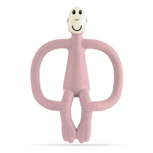 Matchstick Monkey Baby Care Teething Toy and Gel Applicator - Dusty Pink