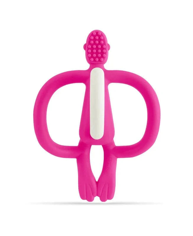 Matchstick Monkey Baby Care Teething Toy and Gel Applicator - Pink