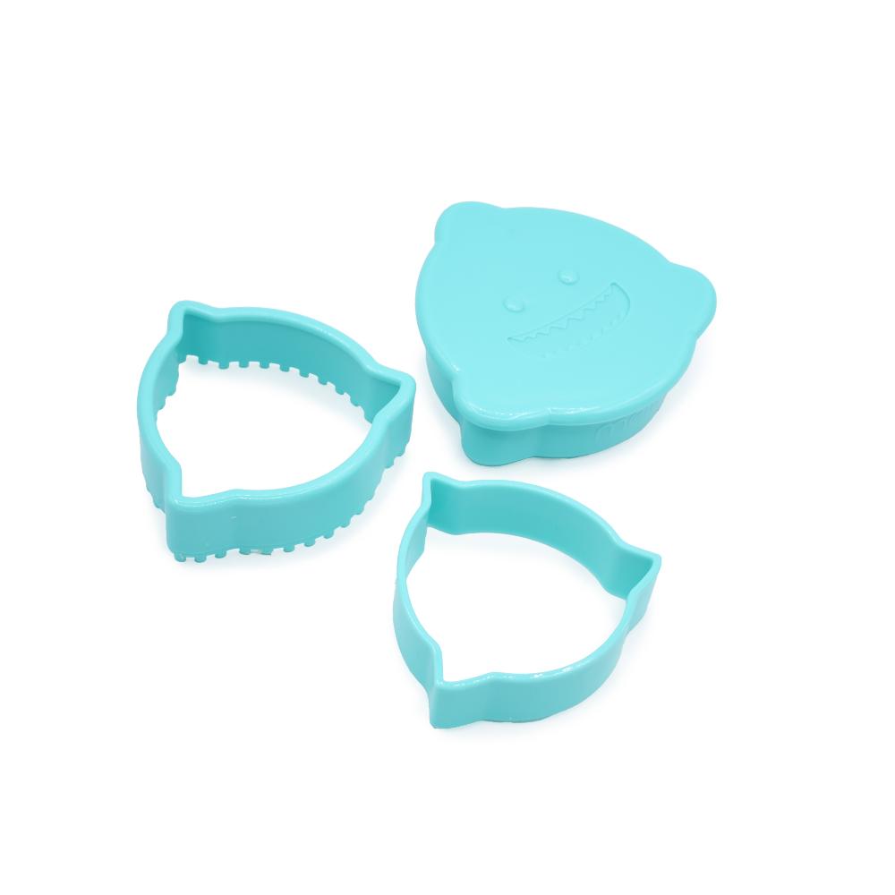 Melii 3-in-1 sandwich cutters 2-pack, accessory feeding tools for shaping sandwiches with fun, easy-to-use designs.