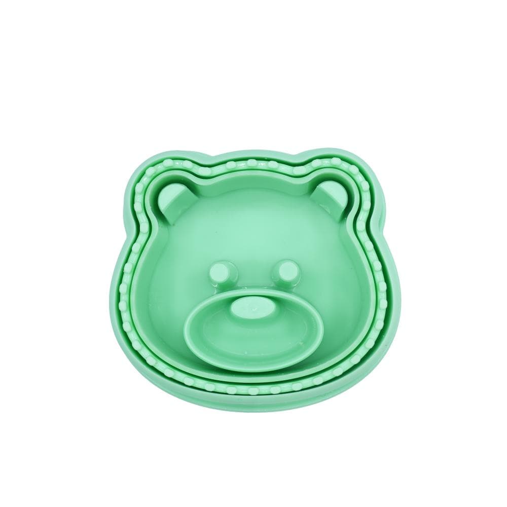 Melii 3-in-1 Sandwich Cutters 2-pack, accessory feeding tools for fun and easy sandwich shaping and cutting.