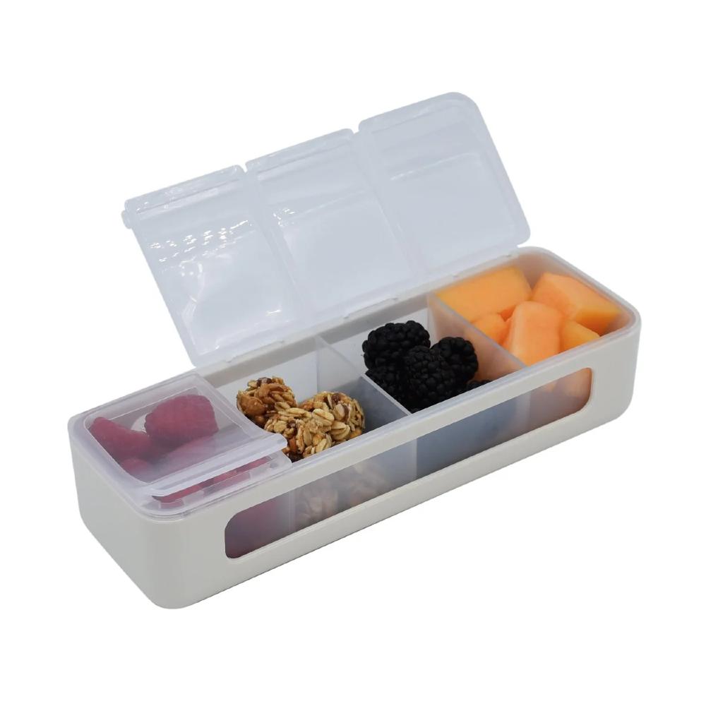 Melii Accessory Feeding 4 Compartment Snackle Box