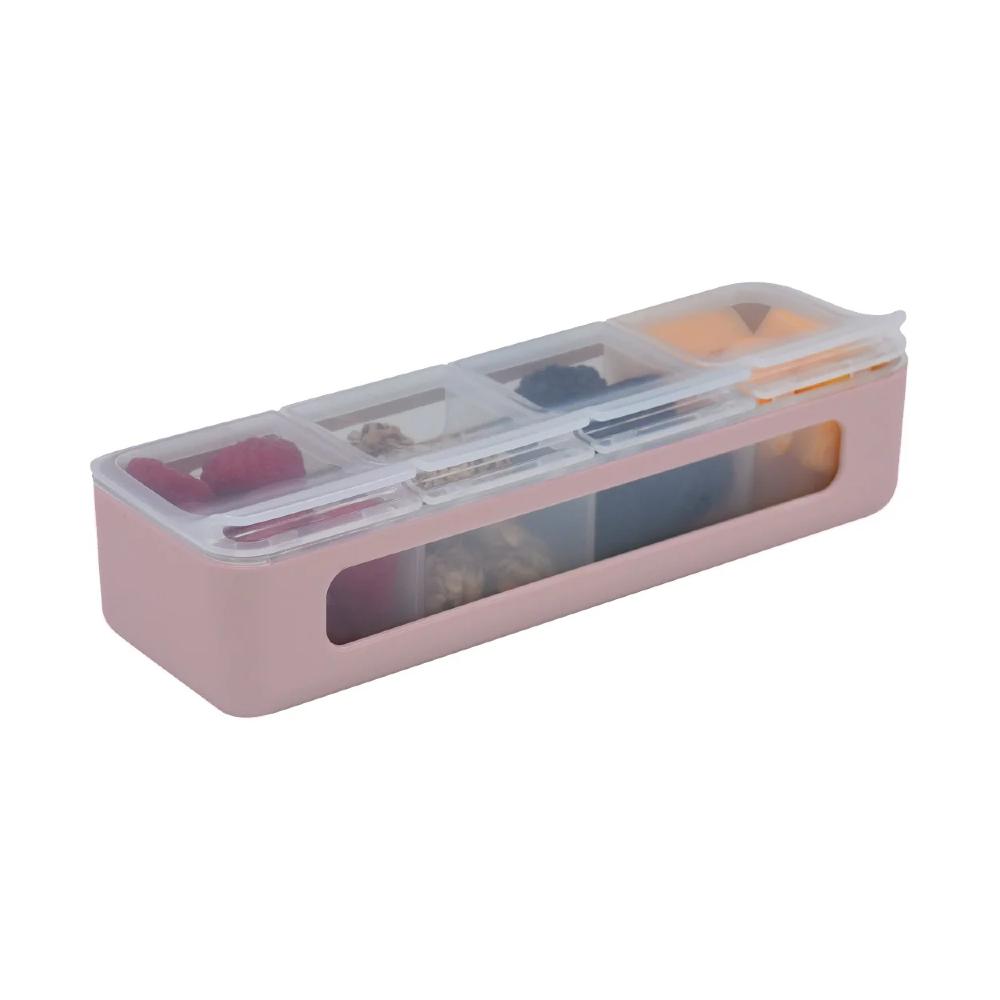 Melii Accessory Feeding 4 Compartment Snackle Box