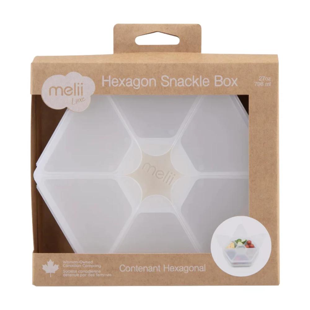 Melii Accessory Feeding Hexagon Snackle - Luxe Ivory