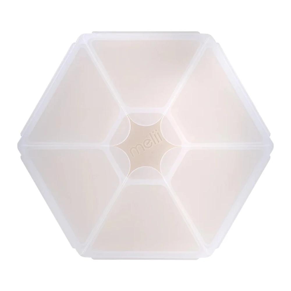 Melii Accessory Feeding Hexagon Snackle - Luxe Ivory