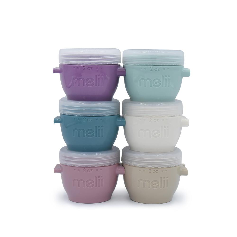Melii Accessory Feeding Melii Snap & Go Pods 6 Pack - 2 oz - Luxe Multi