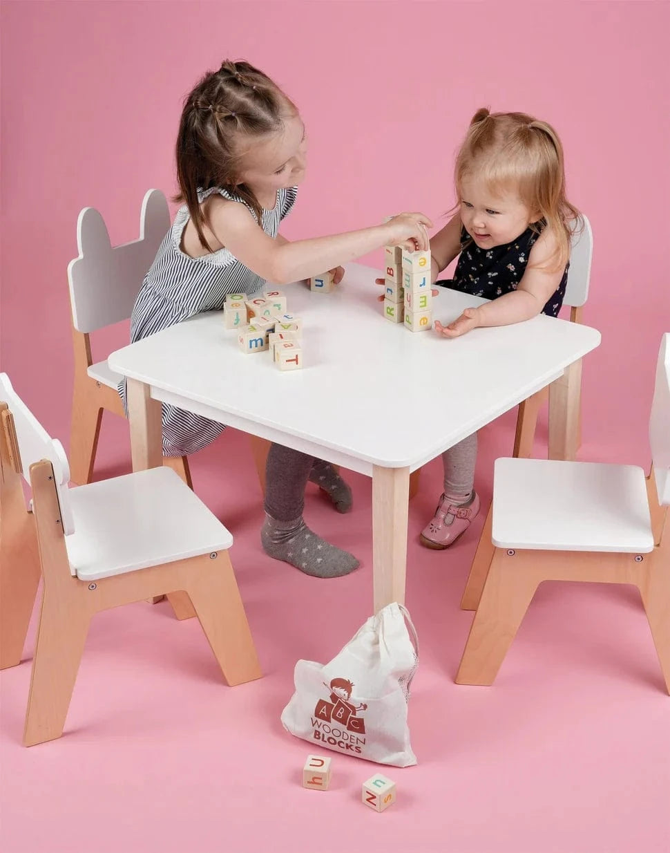 Mentari Toys Alphabet Spelling Blocks