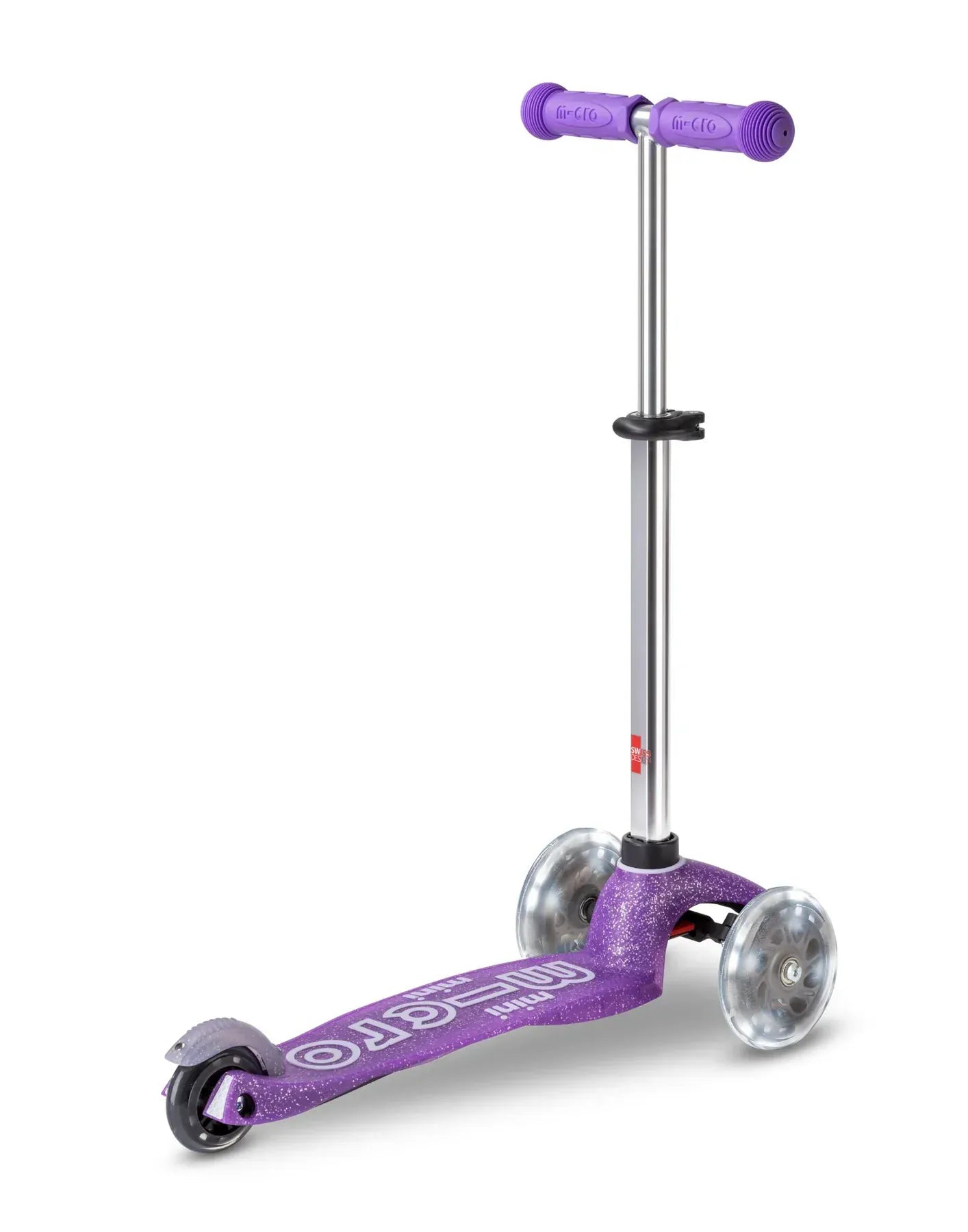 Micro Toys Micro Mini Deluxe Glitter LED 3 Wheel Scooter