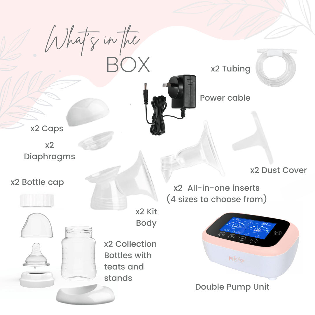 Milkbar New Zealand Baby Feeding Milkbar Advanced Flow Double Electric Breast Pump - Hospital Grade