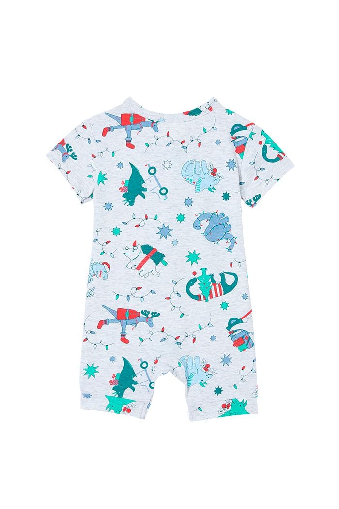 Milky Boys All In Ones Christmas Zip Romper