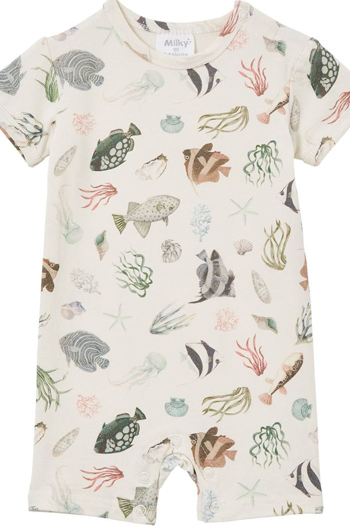Milky Boys All In Ones Marine Romper