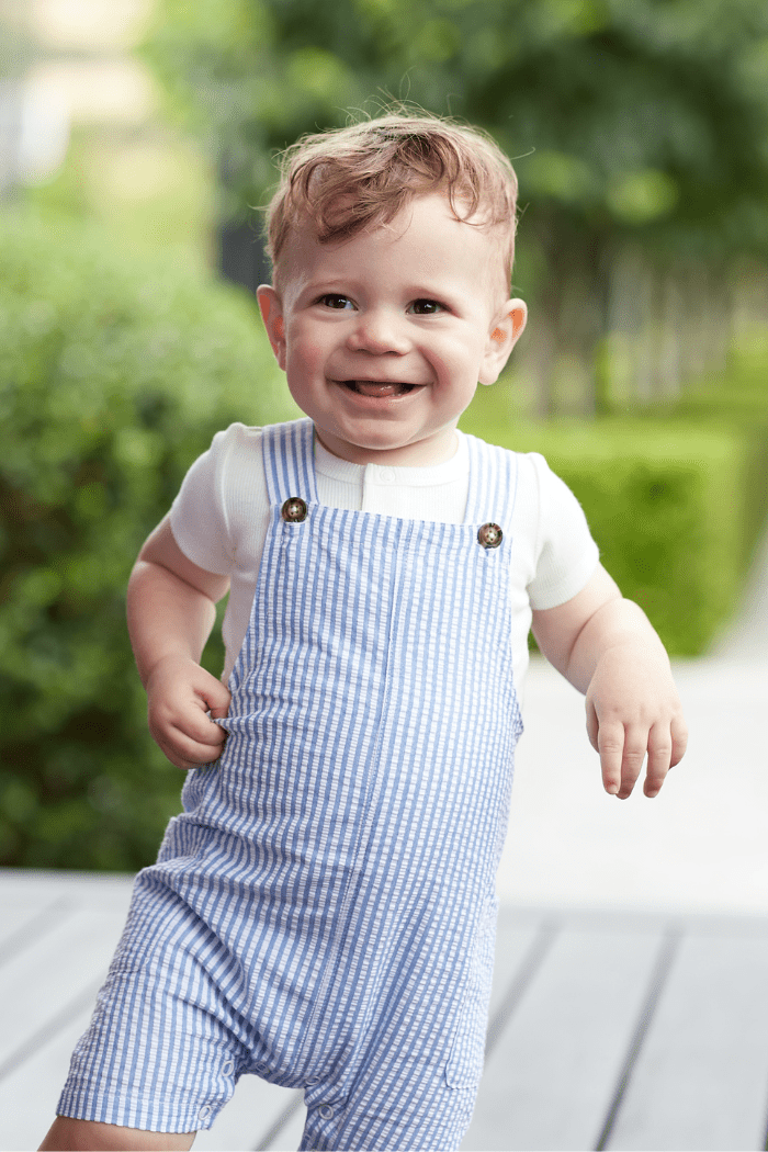 Milky Boys All In Ones Yacht Stripe Overall