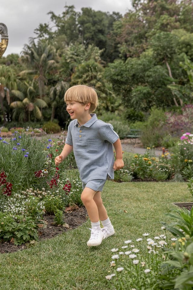 Milky Boys Bottoms Resort Crinkle Set