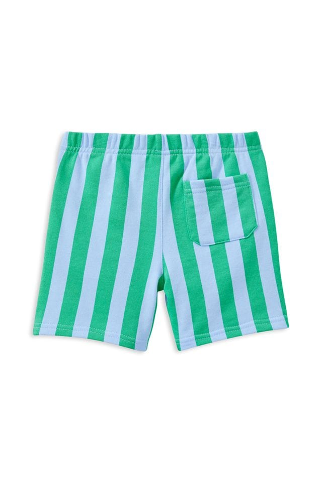 Milky Boys Bottoms Stripe Fleece Short