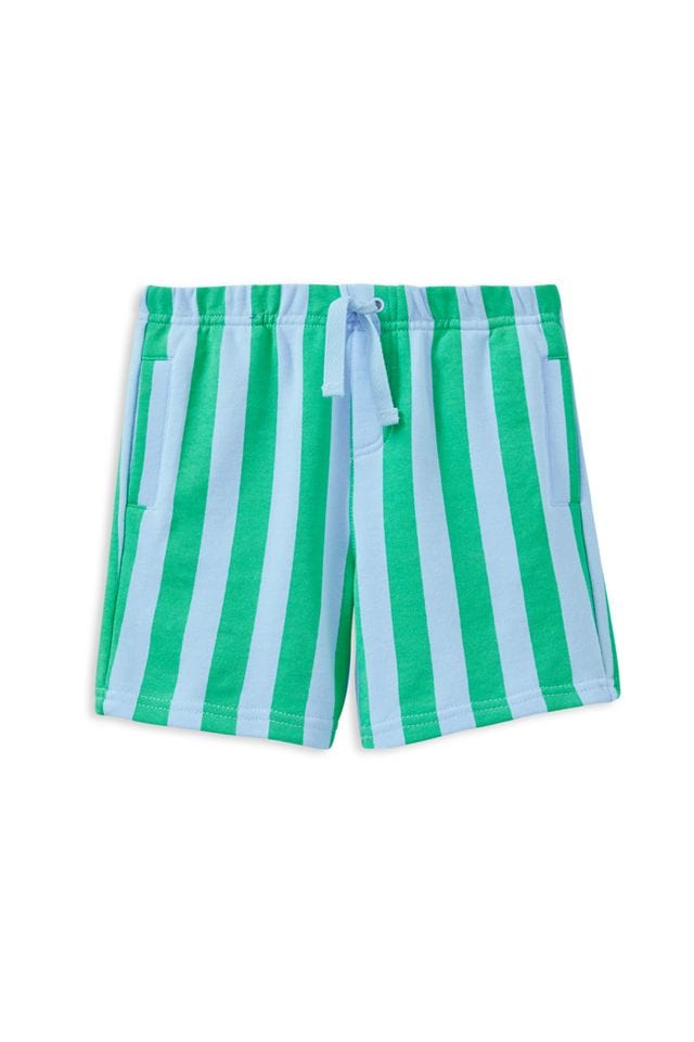 Milky Boys Bottoms Stripe Fleece Short