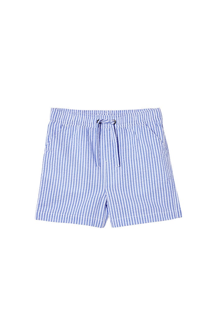 Milky Boys Bottoms Yacht Stripe Cotton Short