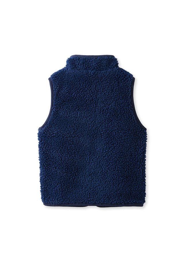 Milky Boys Jacket Ranger Sherpa Vest -Ink